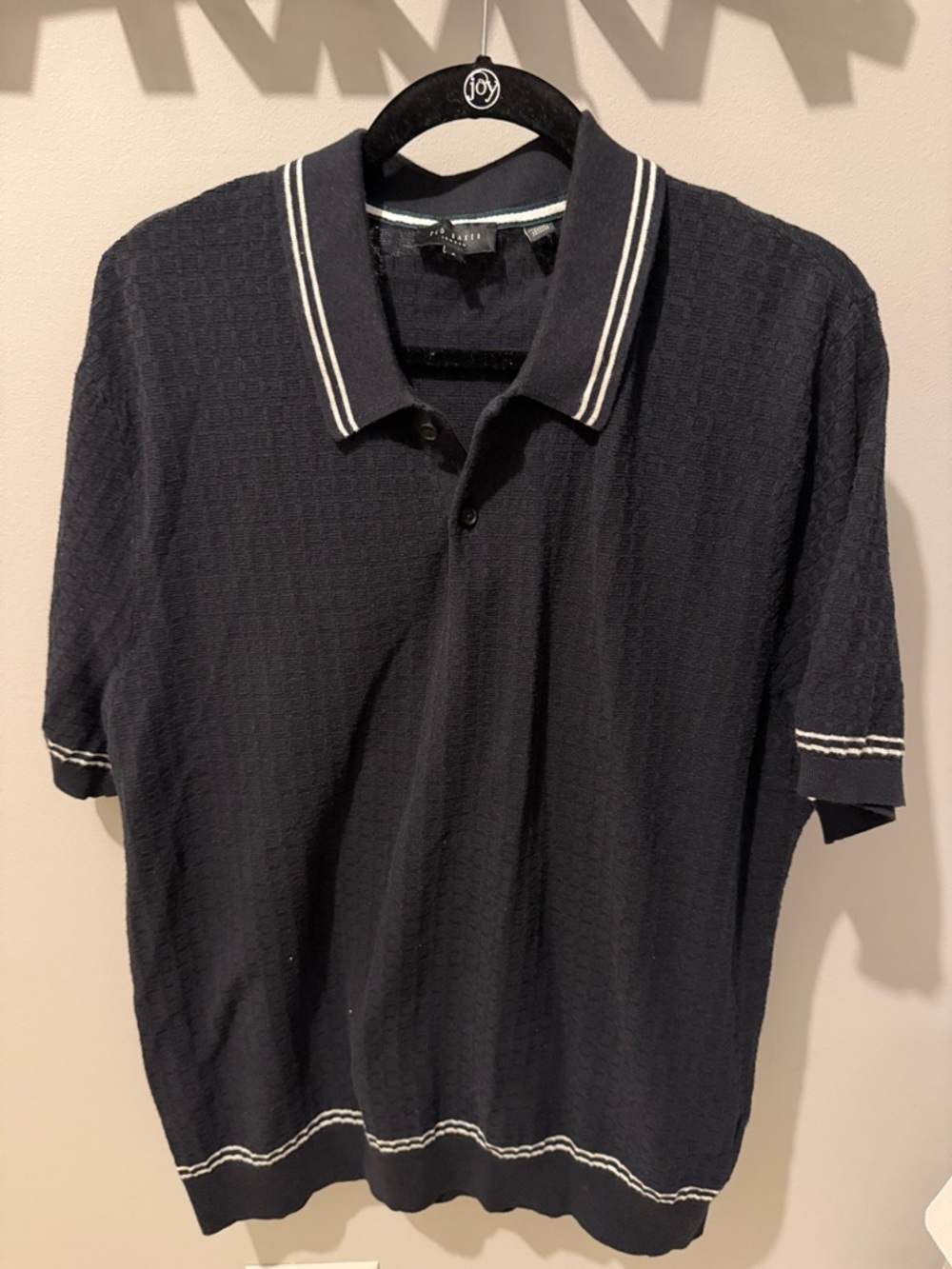 Ted Baker London Polo Shirt with White Trim